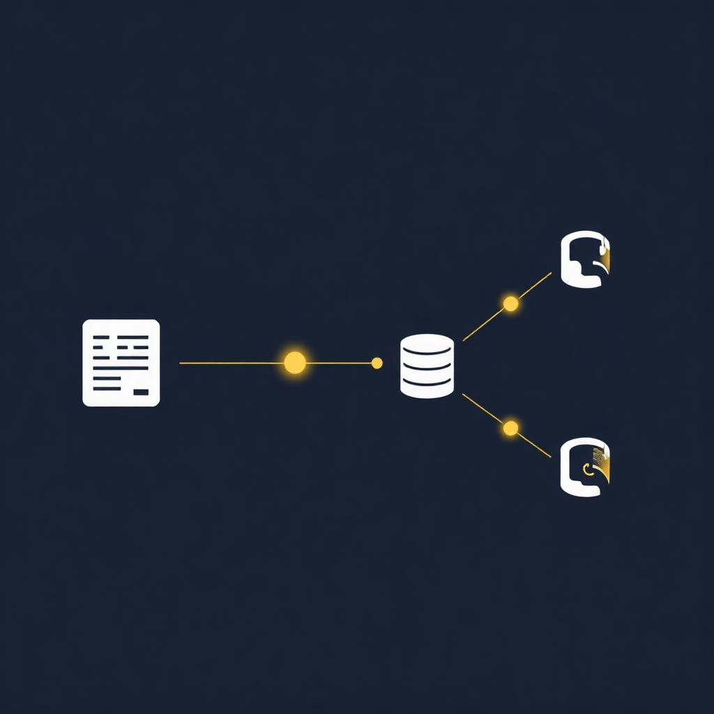 Automated workflow routing leads and identified companies from first touch through the CRM to first response